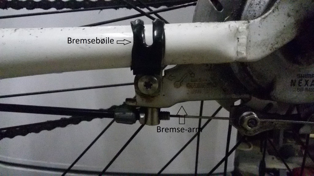 Bremsearm bremsebøjle cykel